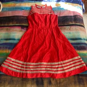 Taylor Women's Midi Party Dress Fit & Flare Size: 8